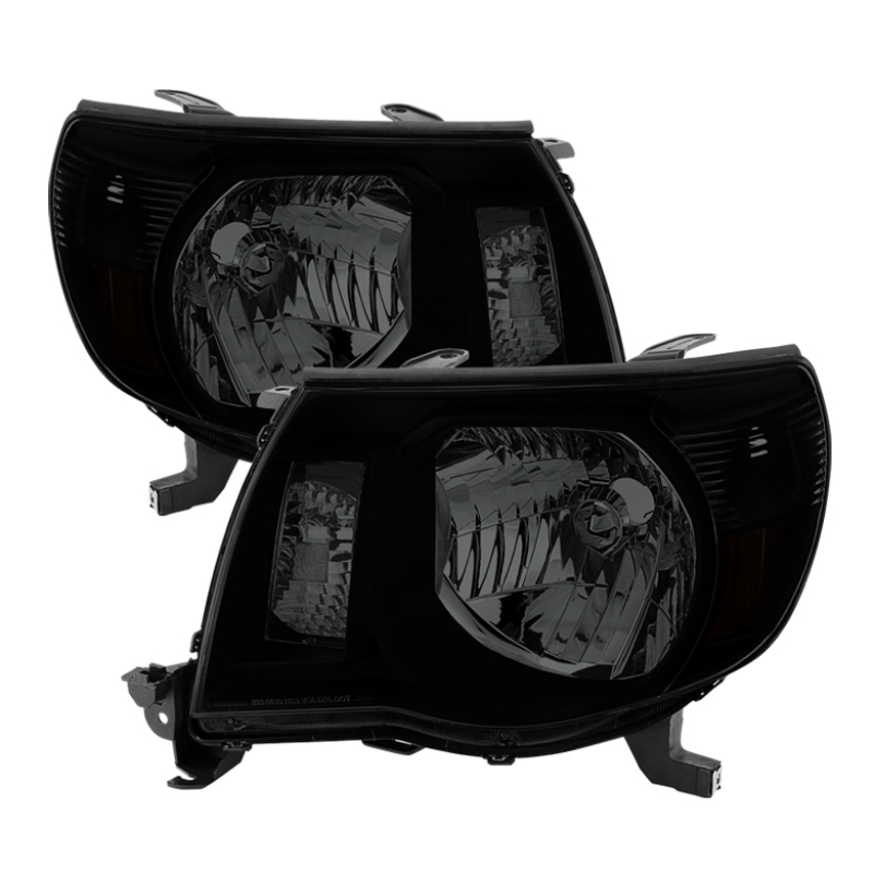 Spyder 9030420 - Xtune Toyota Tacoma 05-11 Amber Crystal Headlights Black Smoked HD-JH-TT05-AM-BSM Spyder 9030420 - Xtune Toyota Tacoma 05-11 Amber Crystal Headlights Black Smoked HD-JH-TT05-AM-BSM