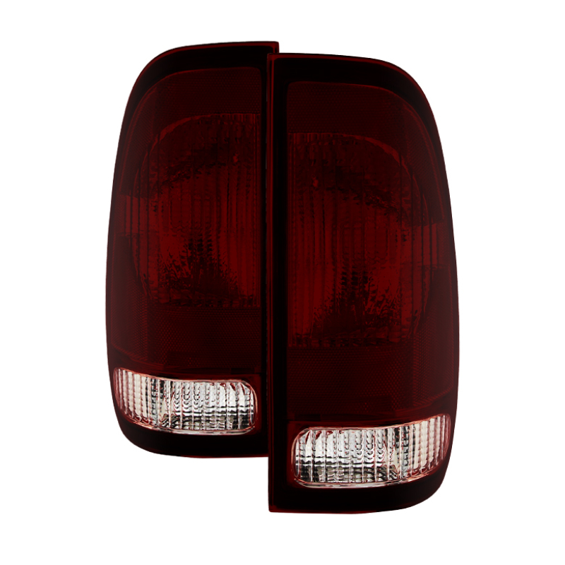 Spyder 9030994 - Xtune F150 Heritage Styleside 04 OEM Style Tail Lights Red Smoked ALT-JH-FF15097-OE-RSM