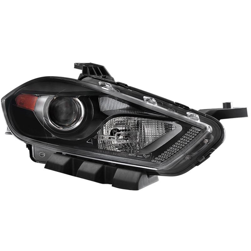 Spyder 9035142 - xTune Dodge Dart 13-15 Passenger Side Projector Headlight -OEM Right - Black HD-JH-DDART13-HID-OE-R