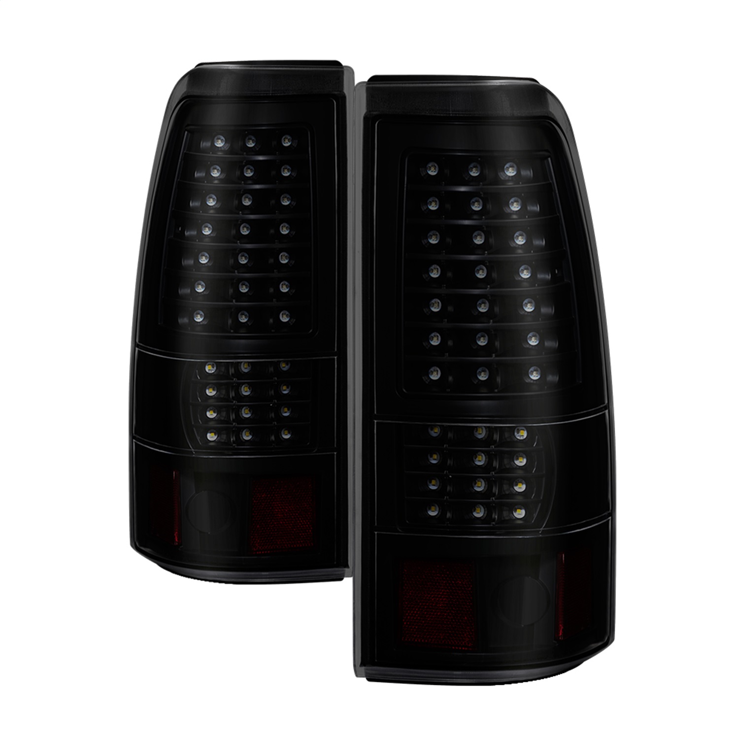 Spyder 9037641 - xTune 03-06 Chevrolet Silverado 1500 LED Tail Lights - Black Smoke (ALT-JH-CSIL03-LED-BSM)