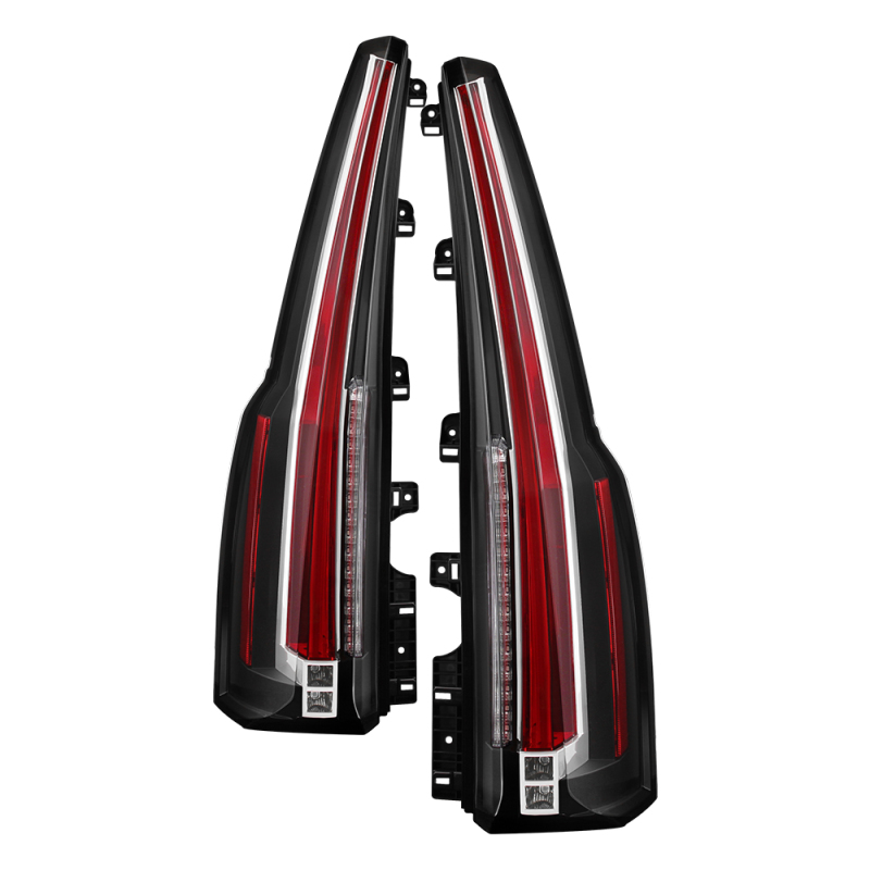 Spyder 9039768 - Chevy Tahoe Suburban 15-17 LED Tail Lights (Escalade Style) Black ALT-JH-CSUB15-2IN1LED-BK Spyder 9039768 - Chevy Tahoe Suburban 15-17 LED Tail Lights (Escalade Style) Black ALT-JH-CSUB15-2IN1LED-BK