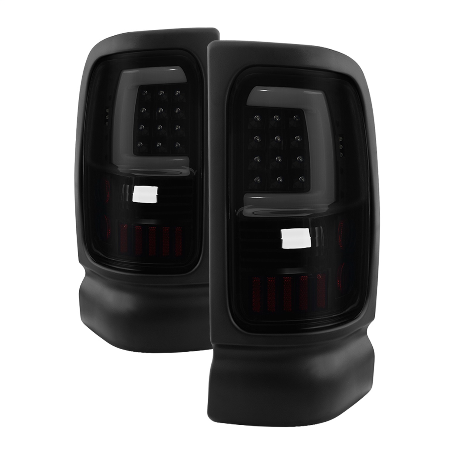 Spyder 9038877 - xTune Dodge Ram 1500 94-01 Tail Lights - Light Bar LED - Black ALT-ON-DRAM94V3-LBLED-BSM