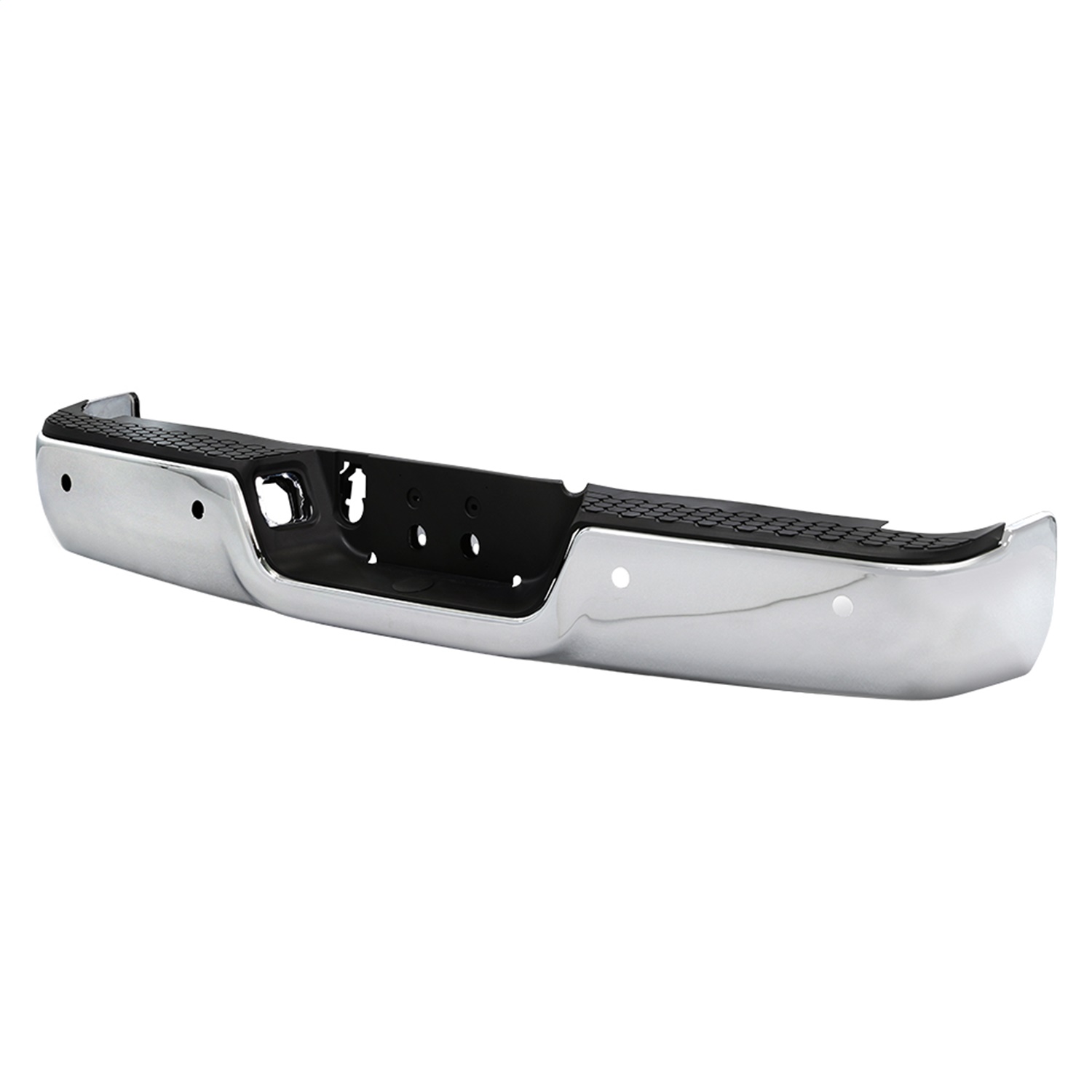Spyder 9047022 - xTune 09-18 Dodge Ram 1500 w/Parking Sensor OEM Style Steel Rear Bumper - Chrome RB-DR09-SET-WS-C
