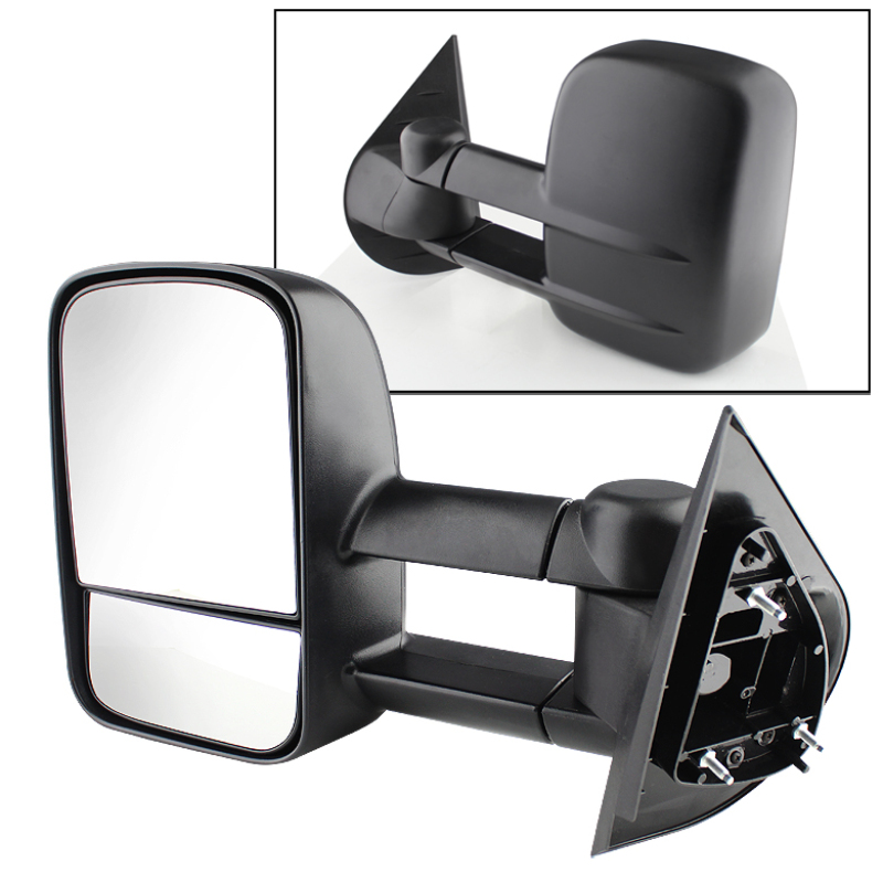 Spyder 9924972 - Xtune Chevy Silverado 07-12 Manual Extendable Manual Adjust Mirror Left MIR-CSIL07-MA-L