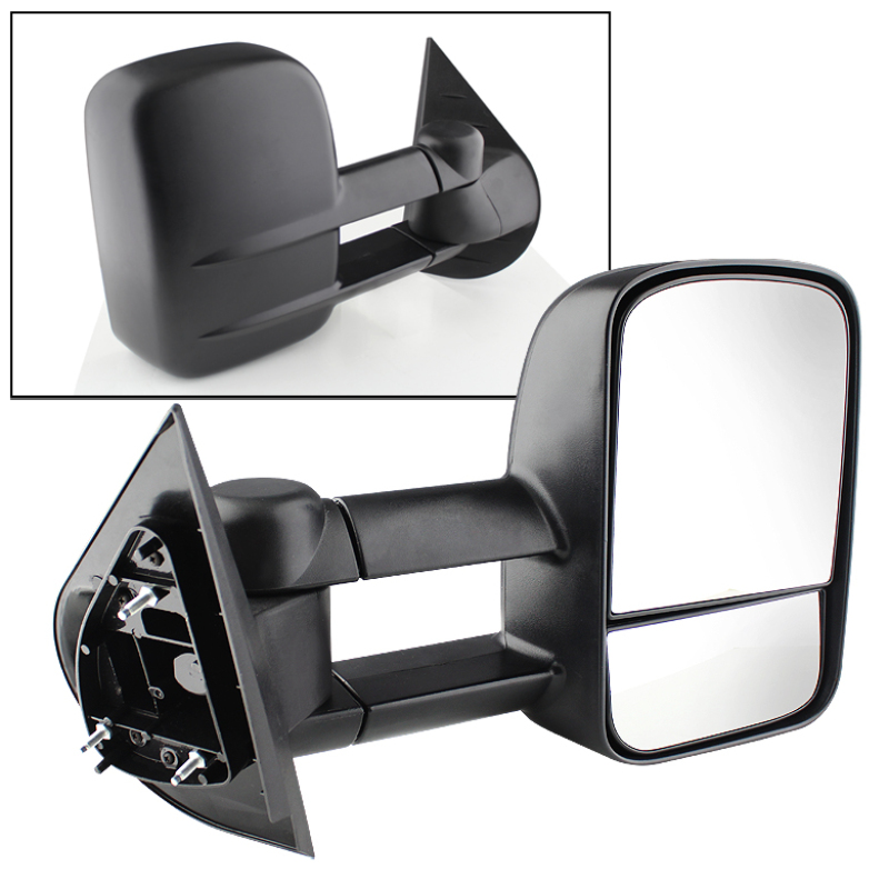 Spyder 9925009 - Xtune Chevy Silverado 07-12 Manual Extendable Power Heated Adjust Mirror Right MIR-CSIL07-PW-R
