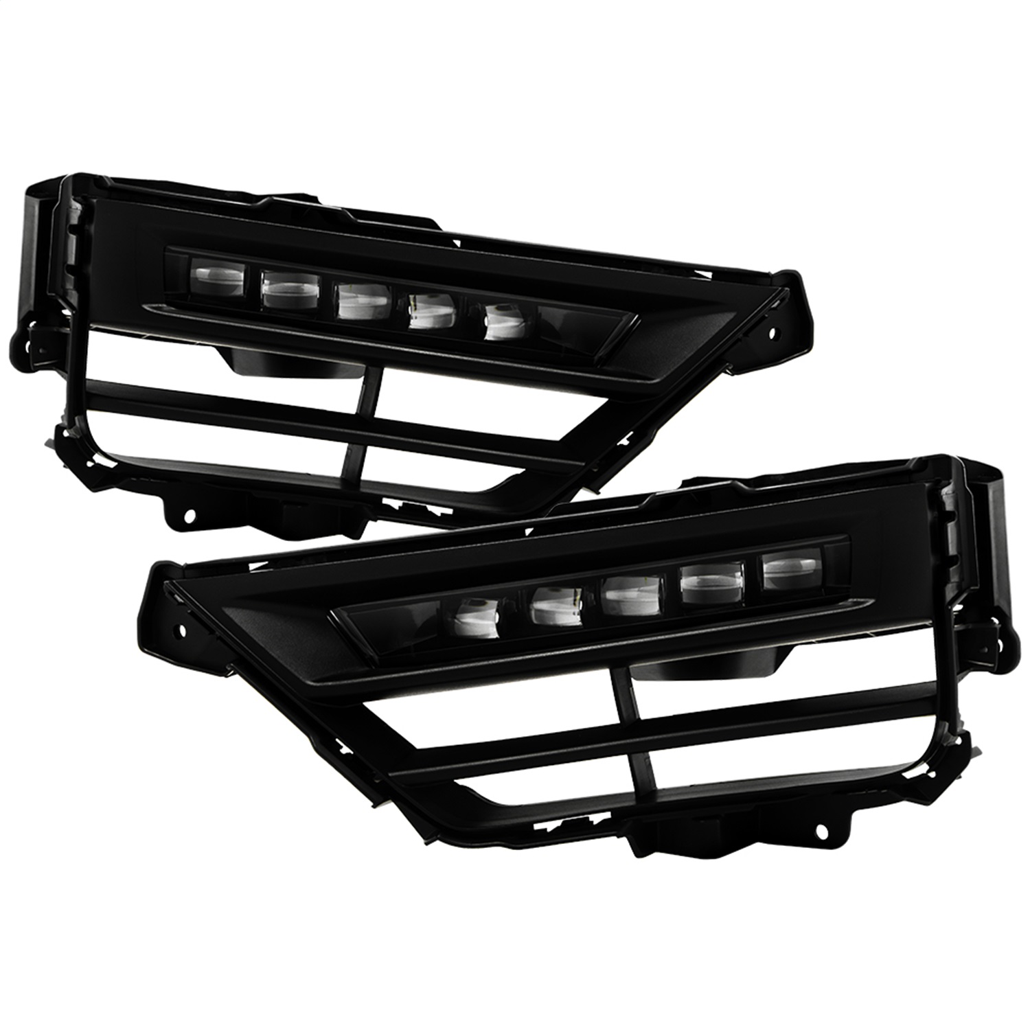 Spyder 9051210 - () OEM Full LED Fog Lights w/Switch - Clear Spyder 9051210 - () OEM Full LED Fog Lights w/Switch - Clear
