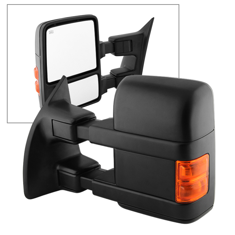 Spyder 9933141 - Xtune Ford Superduty 08-14 Manual Extendable Power Heated Adjust Mirror Left MIR-FDSD08S-PW-AM-L