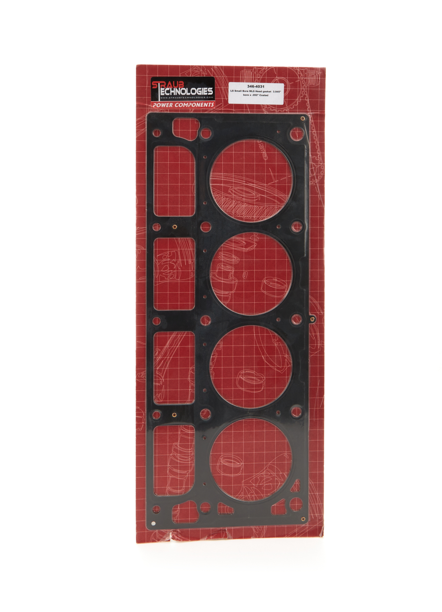 Straub Technologies 346-4031 - LS MLS Head Gasket 3.945 Bore .050 Thick