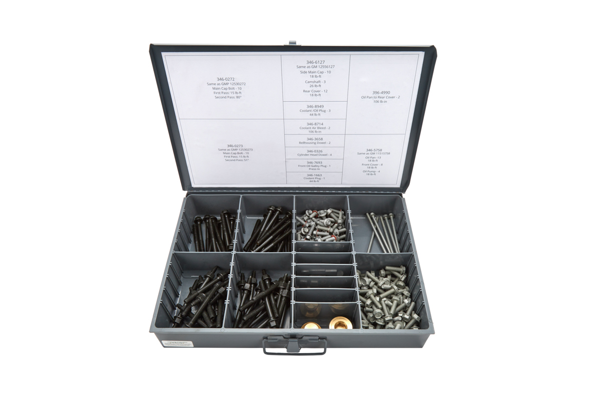 Straub Technologies 346-9903 - LS Master Bolt Kit for Short Block 3 Engine Set