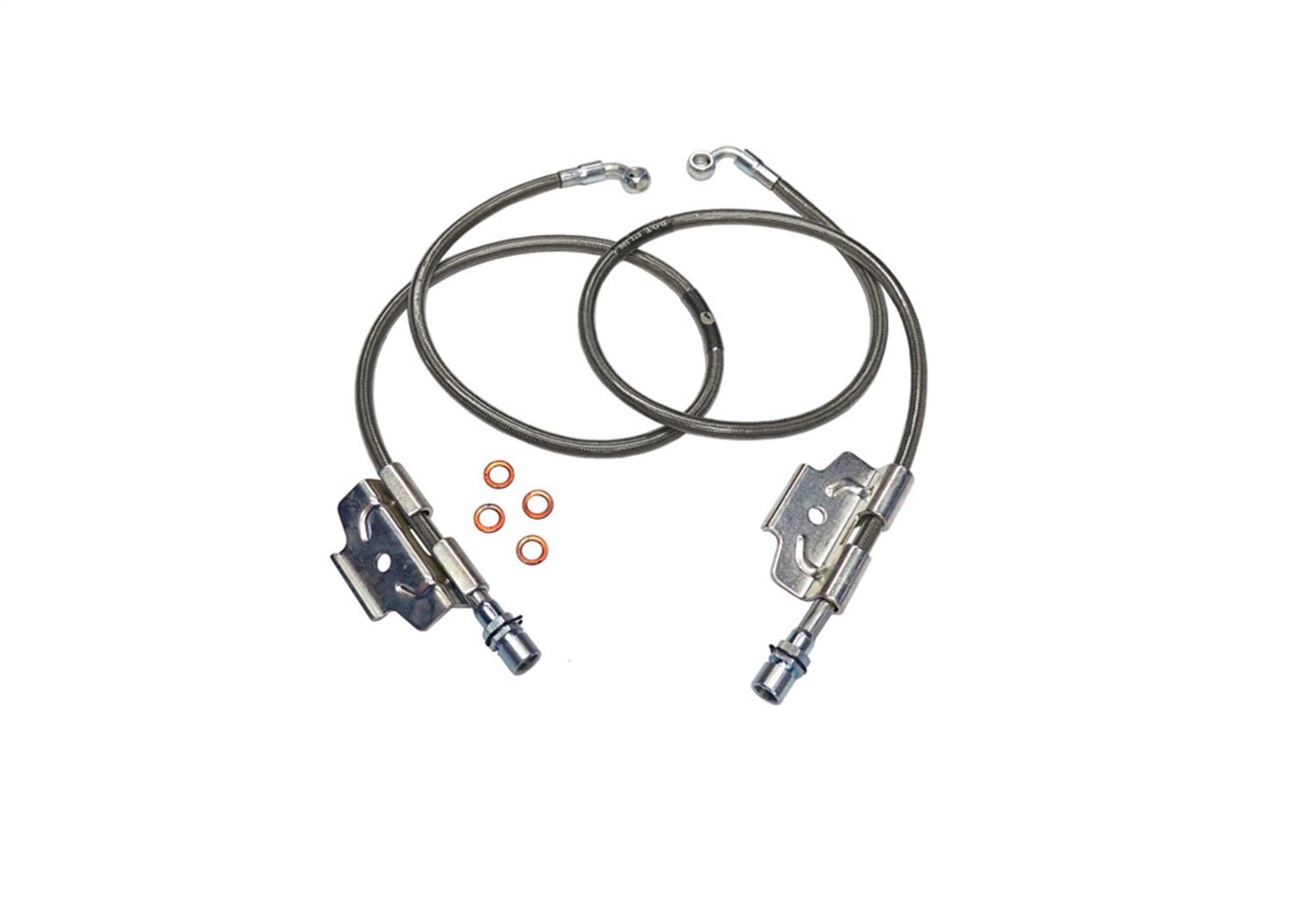 Superlift 91600 - 03-13 Dodge Ram 2500/3500 w/ 4-6in Lift Kit (Pair) Bullet Proof Brake Hoses
