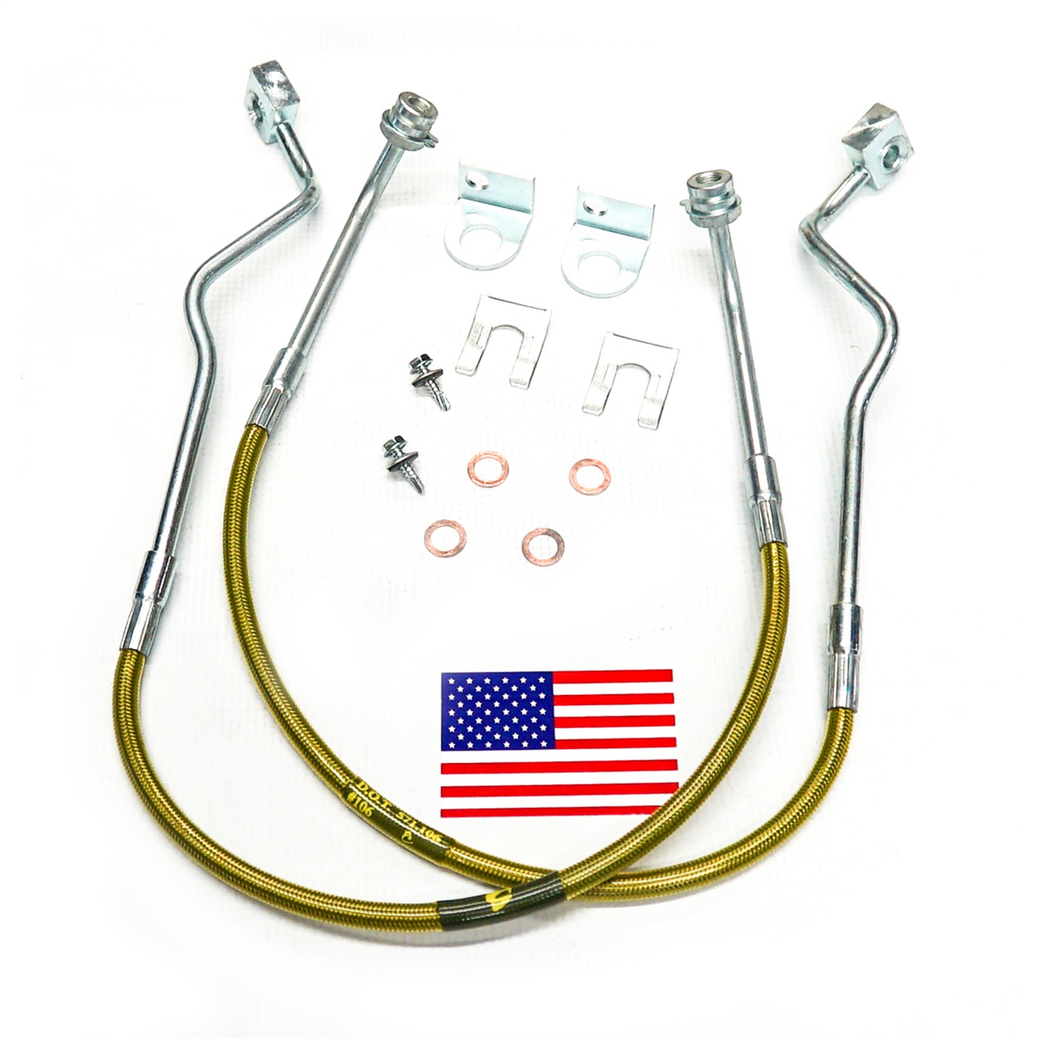 Superlift 91210 - 1986 Ford Ranger/Bronco II w/ 4-6in Lift Kit (Pair) Bullet Proof Brake Hoses Superlift 91210 - 1986 Ford Ranger/Bronco II w/ 4-6in Lift Kit (Pair) Bullet Proof Brake Hoses