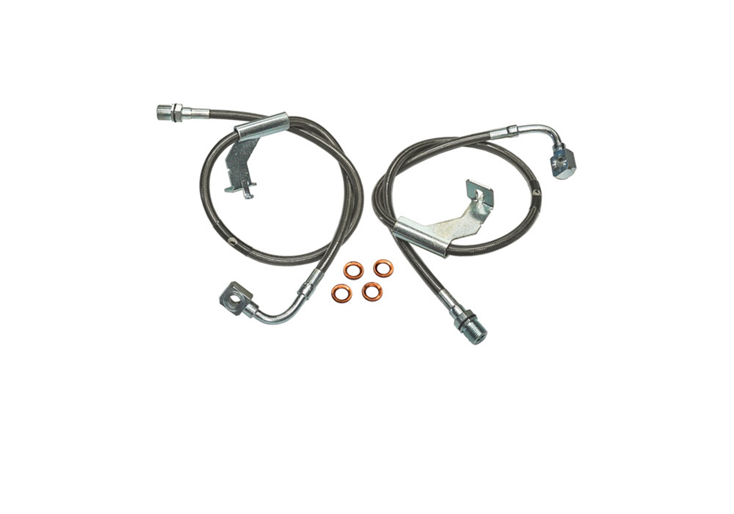 Superlift 91360 - 1987 GM Pickup/87-91 Blazer/Suburban w/ 4-6in Lift Kit (Pair) Bullet Proof Brake Hoses Superlift 91360 - 1987 GM Pickup/87-91 Blazer/Suburban w/ 4-6in Lift Kit (Pair) Bullet Proof Brake Hoses