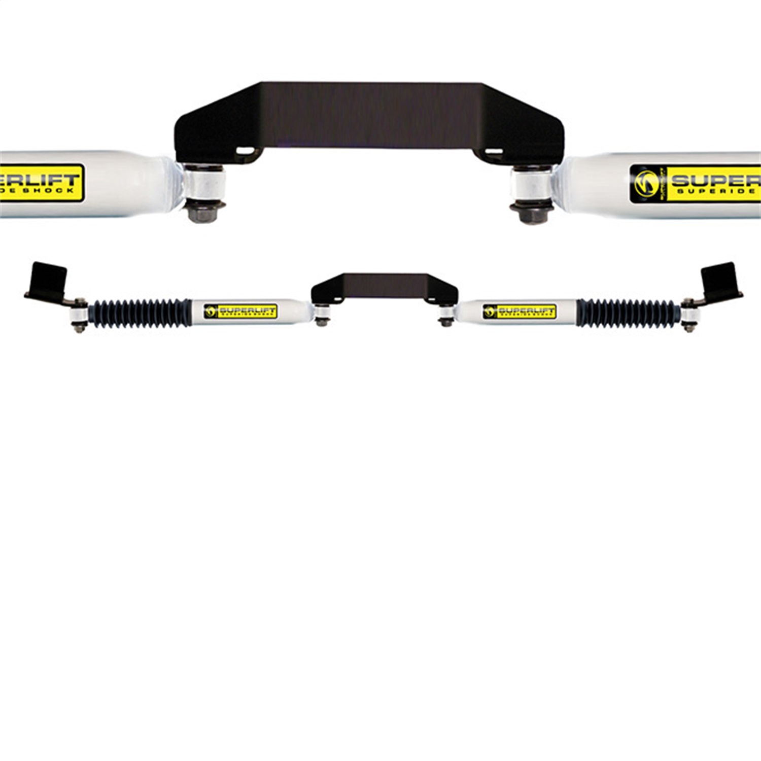 Superlift 92708 - 09-13 Ram 2500/3500 4WD Dual Steering Stabilizer Kit - SR (Hydraulic)