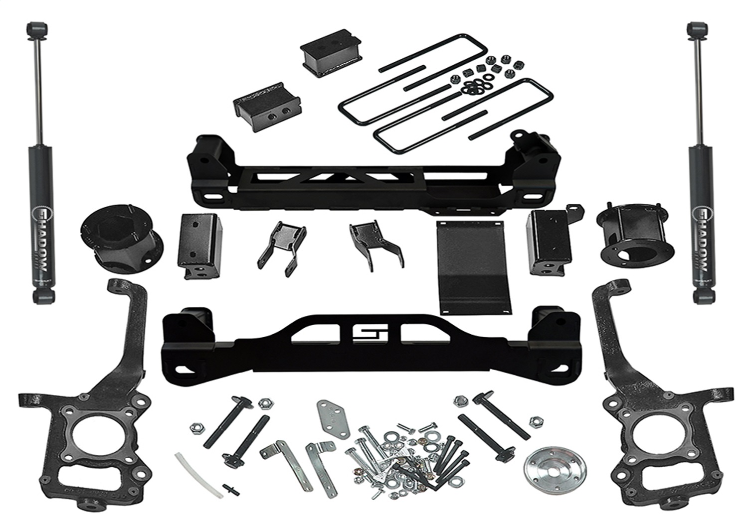 Superlift K126 - 15-19 Ford F-150 4WD 4.5in Lift Kit w/  Rear Shocks
