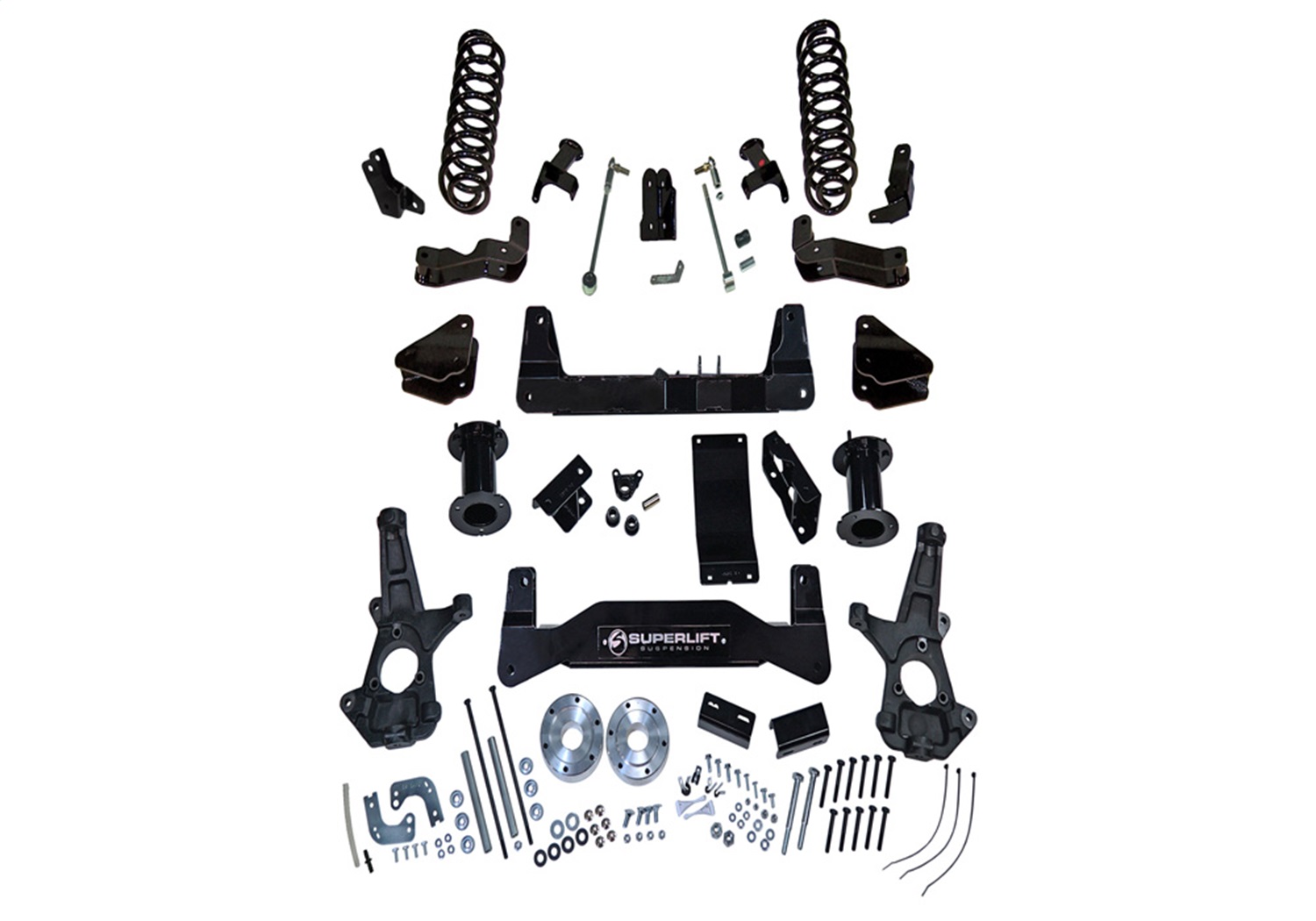 Superlift K140 - 15-18 Chevy Tahoe/GMC Yukon 1500 4WD 6.5in Lift Kit w/ OE Alum/Stamped Steel Control Arms Superlift K140 - 15-18 Chevy Tahoe/GMC Yukon 1500 4WD 6.5in Lift Kit w/ OE Alum/Stamped Steel Control Arms