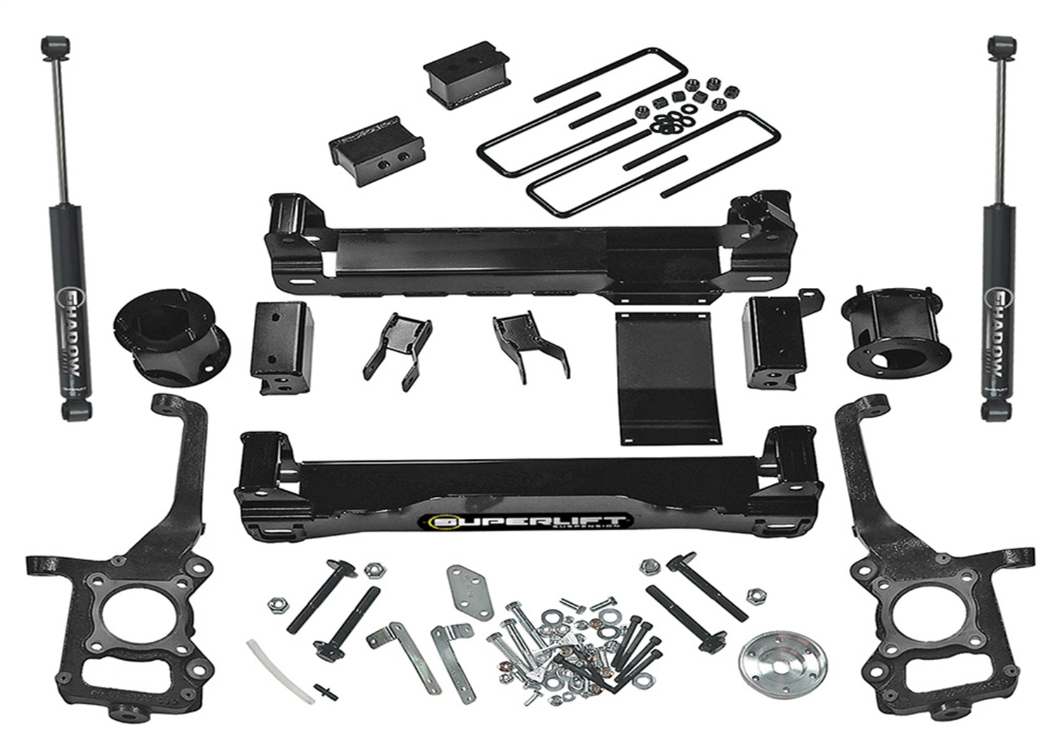 Superlift K173 - 04-08 Ford F-150 4.5in Lift Kit w/ Rear SLF Shocks