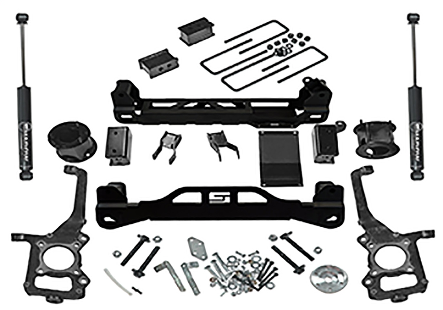 Superlift K178 - 09-14 Ford F-150 4WD 4.5in Lift Kit w/  Rear Shocks
