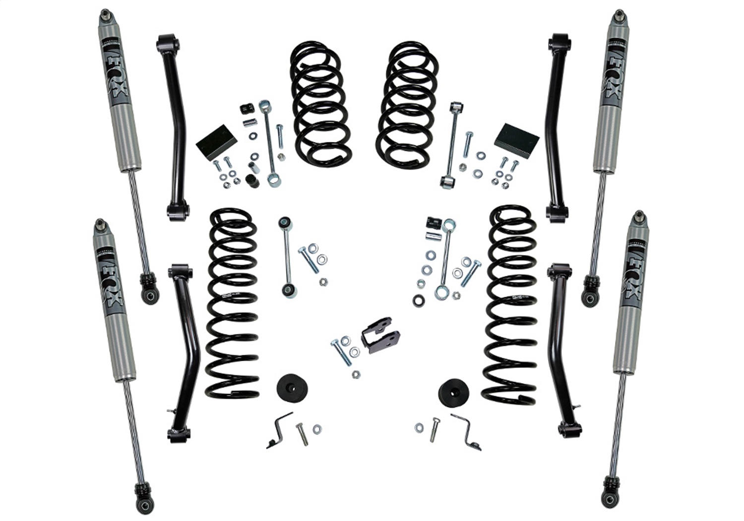 Superlift K176F - 18-19 Jeep Wrangler JL Unlimited 4in Lift Kit Including Rubicon w/ Fox Shocks Superlift K176F - 18-19 Jeep Wrangler JL Unlimited 4in Lift Kit Including Rubicon w/ Fox Shocks