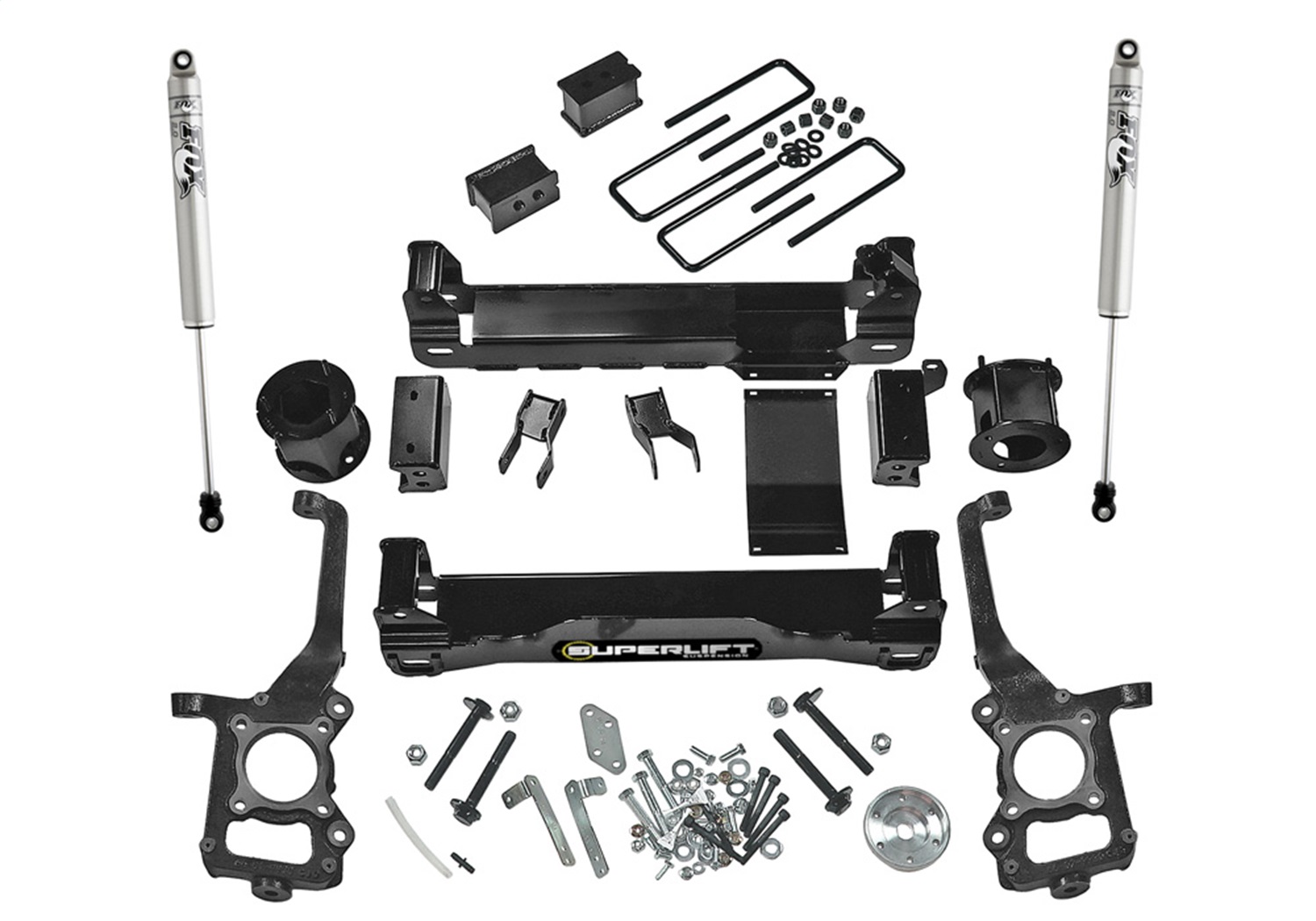 Superlift K178F - 09-14 Ford F-150 4WD 4.5in Lift Kit w/ Fox 2.0 Shocks