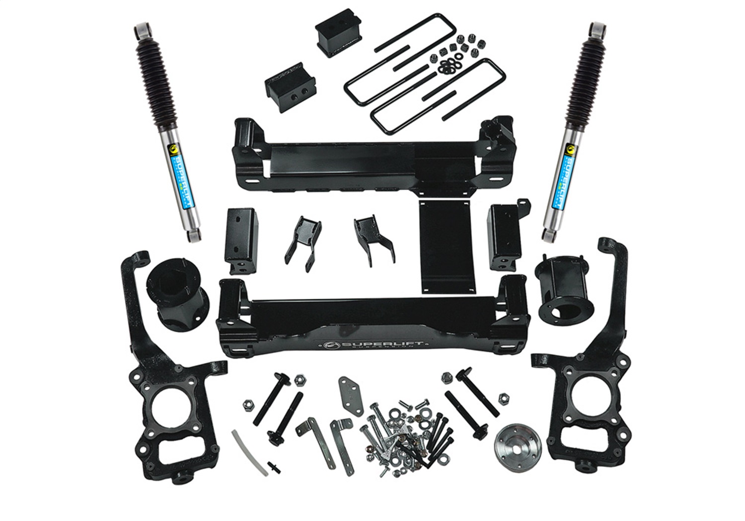Superlift K179B - 09-14 Ford F-150 4WD 6in Lift Kit w/ Bilstein Rear Shocks