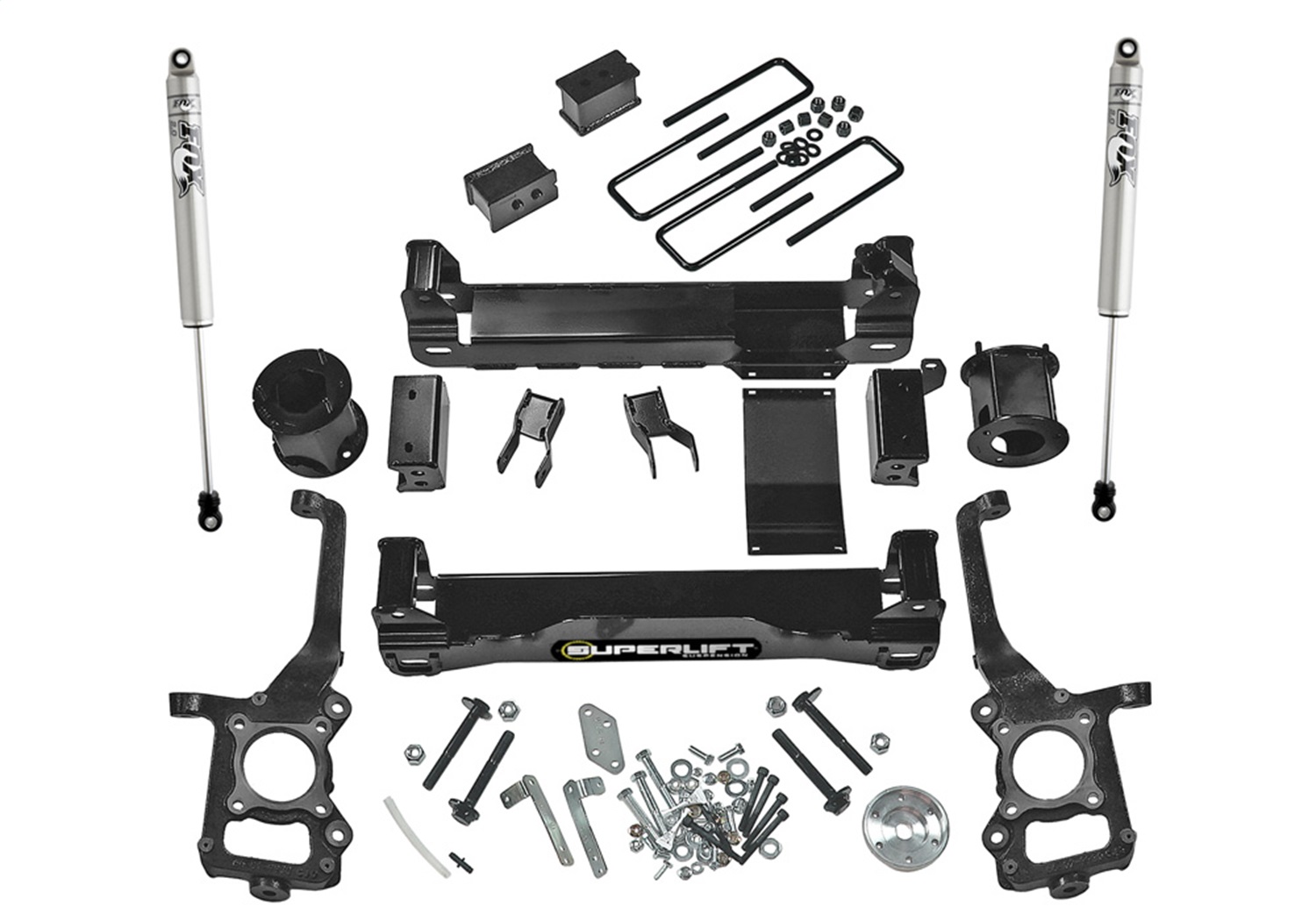 Superlift K179F - 09-14 Ford F-150 4WD 6in Lift Kit w/ Fox 2.0 Shocks