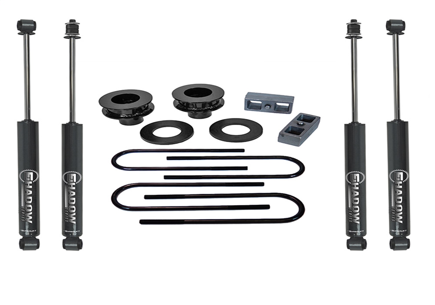 Superlift K1006 - 05-10 Ford F-250 SuperDuty 4WD 2.5in Lift Kit w/  Shocks