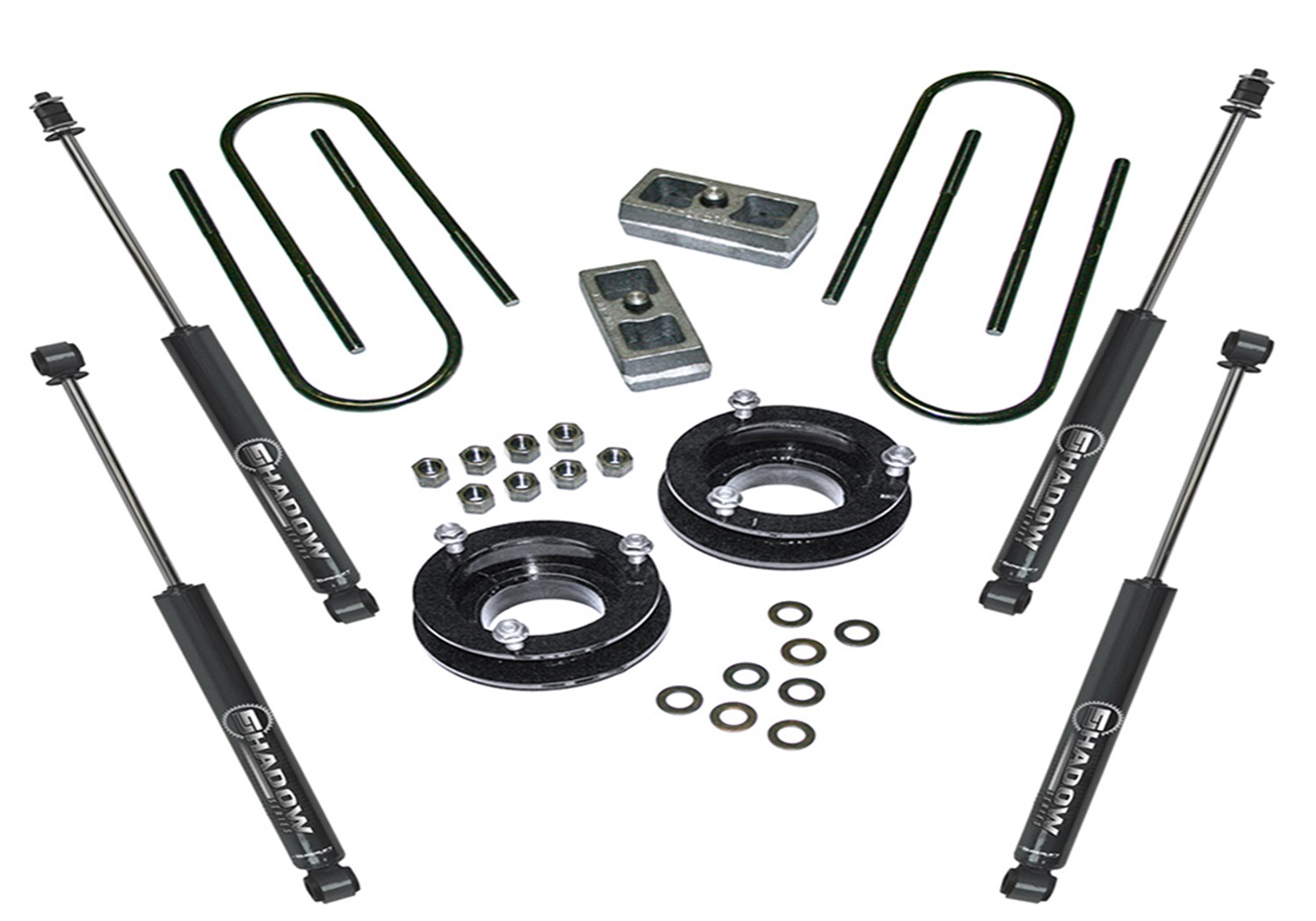 Superlift K1005 - 03-18 Dodge Ram 2500/06-13 Ram 1500 Mega Cab 2in Lift Kit w/  Shocks