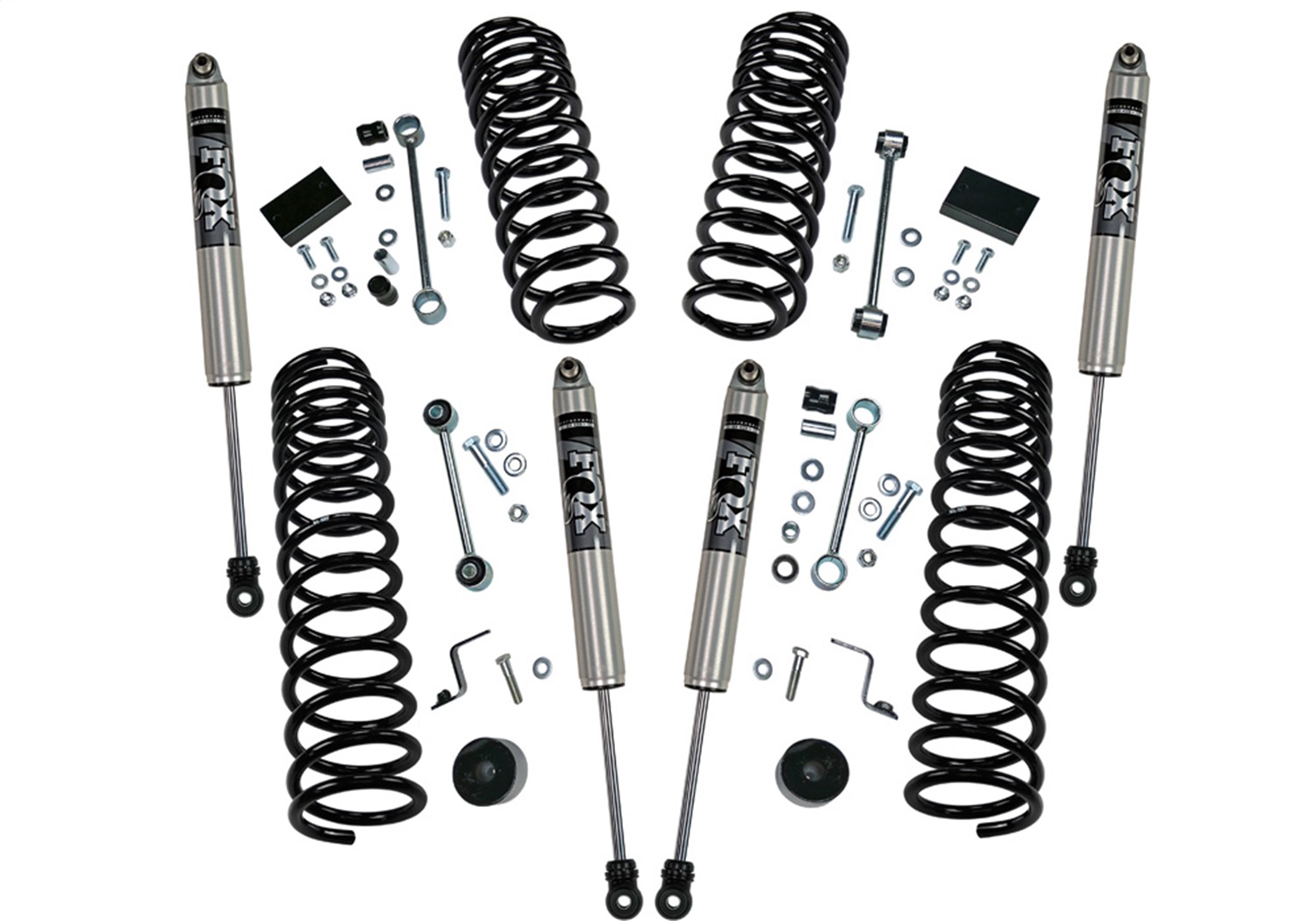 Superlift K183F - 18-19 Jeep Wrangler JL Unlimited 2.5in Dual Rate Coil Lift Kit- Incl Rubicon w/ Fox Shocks Superlift K183F - 18-19 Jeep Wrangler JL Unlimited 2.5in Dual Rate Coil Lift Kit- Incl Rubicon w/ Fox Shocks