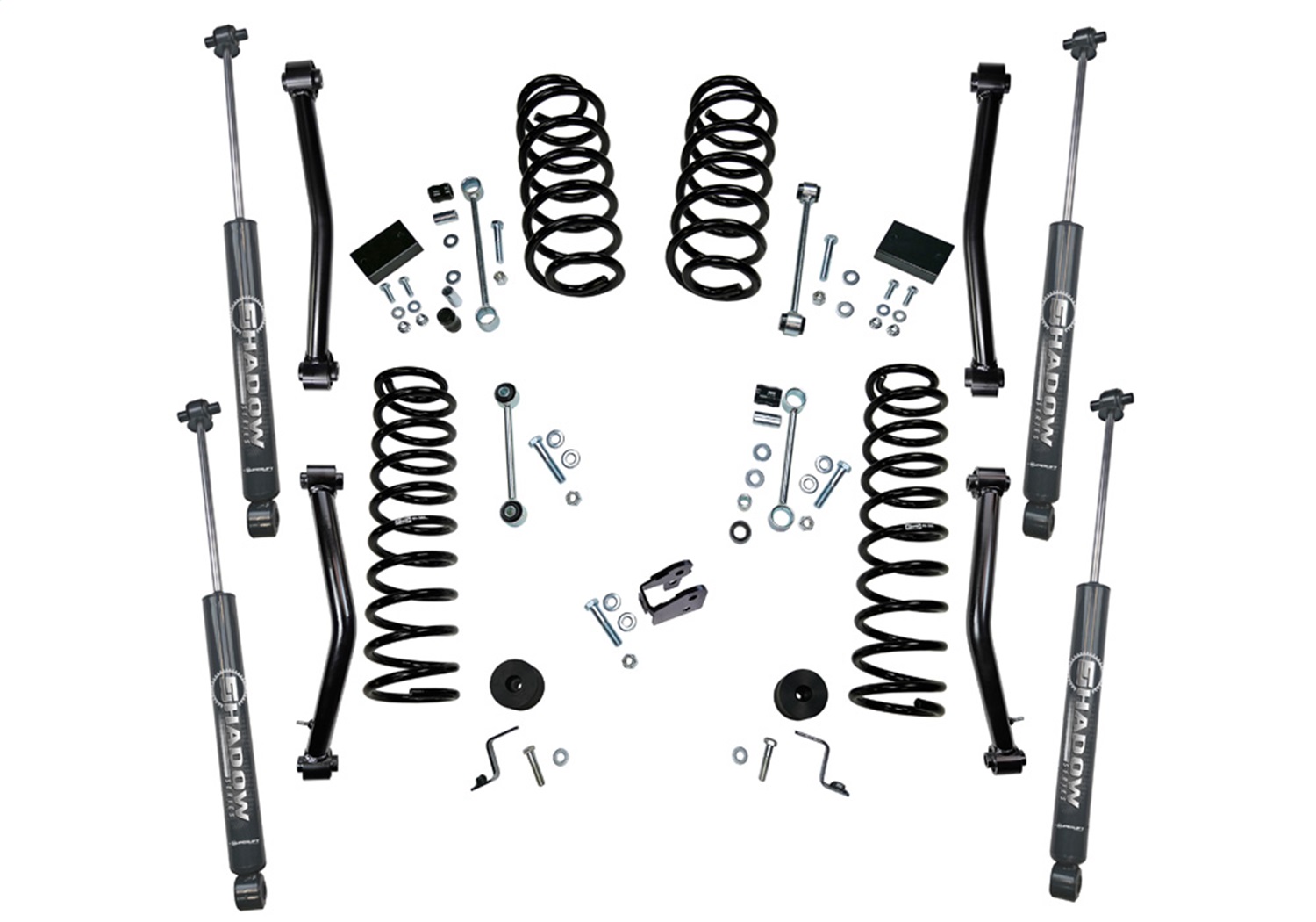 Superlift K189 - 18-20 Jeep Wrangler JL Unlimited 4 Dr 4in Lift Kit w/  Shadow Shocks