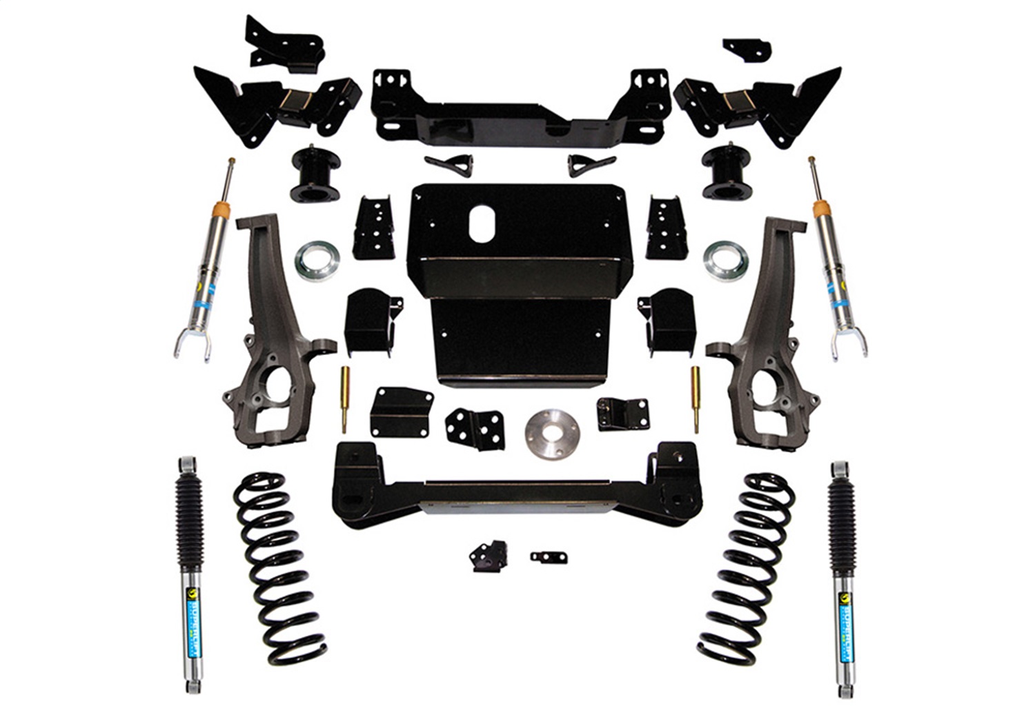 Superlift K1020B - 12-18 Dodge RAM 1500 4WD 6in Lift Kit w/ Bilstein Front Struts & Rear Shocks