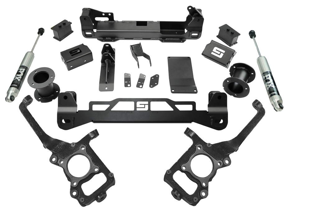 Superlift K130F - 2021 Ford F-150 4WD 6in Lift Kit w/Fox 2.0 Rear Shocks