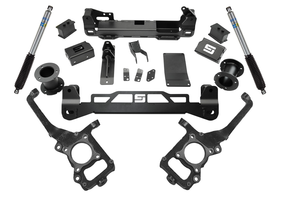 Superlift K130B - 2021 Ford F-150 4WD 6in Lift Kit w/Bilstein 5100 Series Rear Shocks