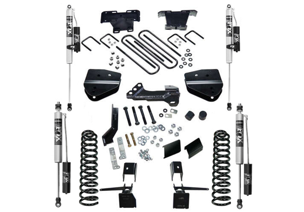 Superlift K164FX - 4 Inch Lift Kit with Fox 2.0 Reservoir Shocks