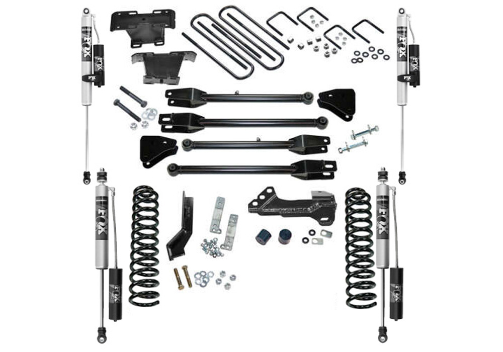 Superlift K166FX - 4 Inch Lift Kit with Fox 2.0 Reservoir Shocks