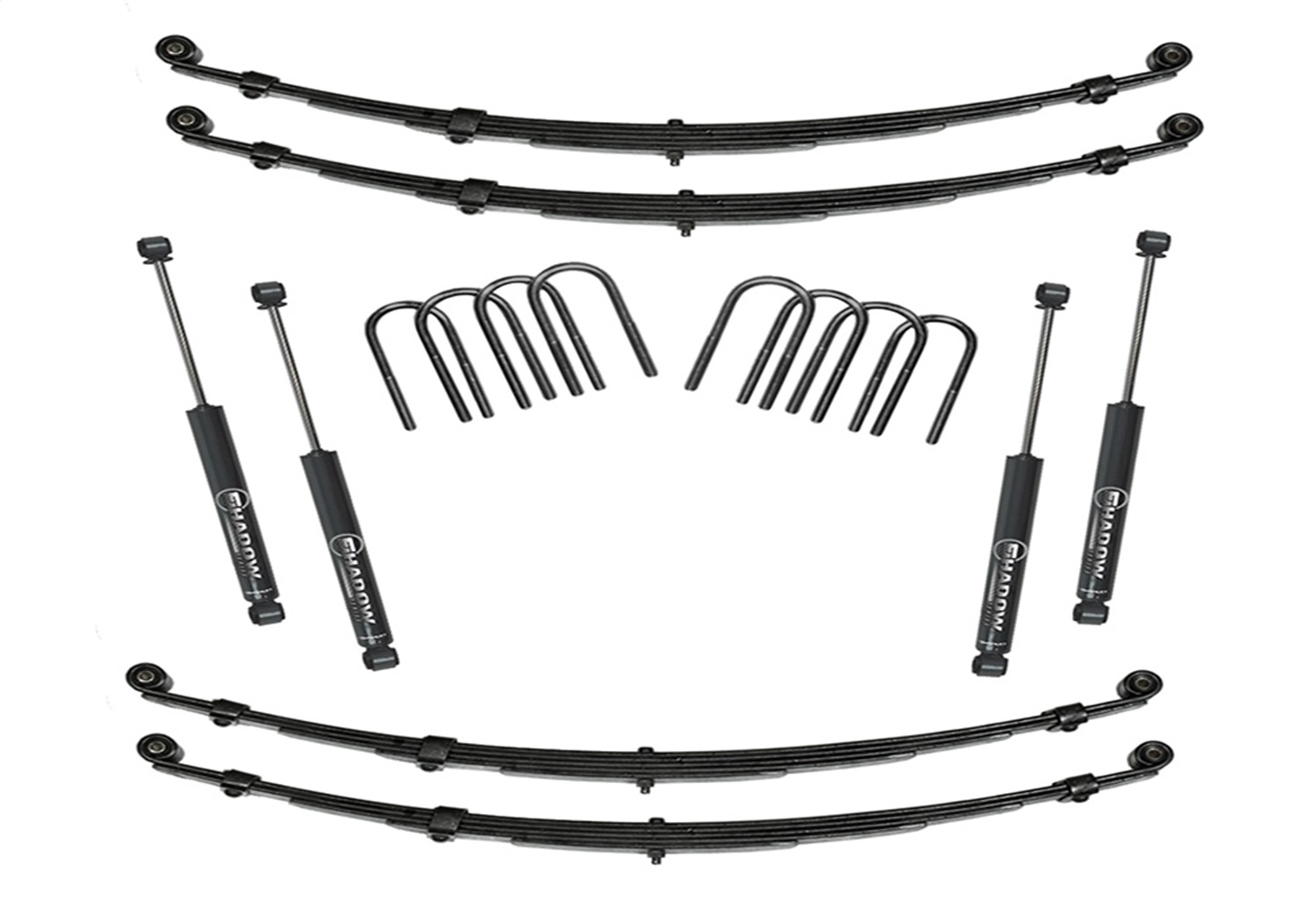 Superlift K712 - LIFT KIT JP CJ5/CJ6/M38A1 55-75 4'' Superlift K712 - LIFT KIT JP CJ5/CJ6/M38A1 55-75 4''