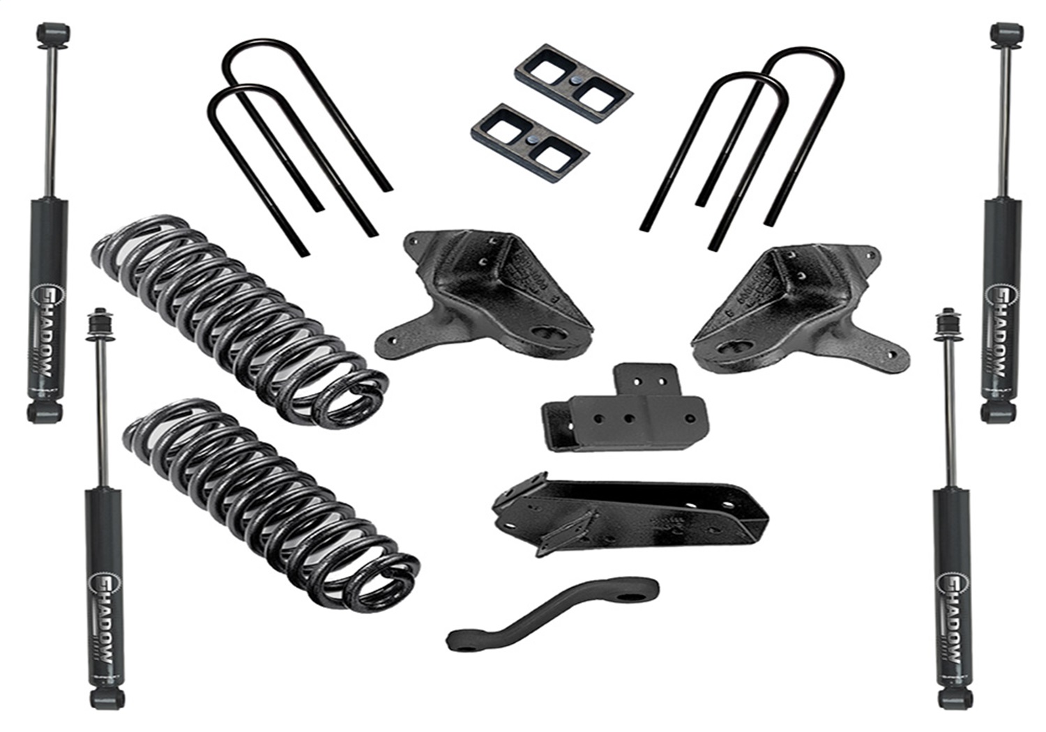 Superlift K560 - 80-96 Ford F-150 4WD 6in Lift Kit w/  Shocks