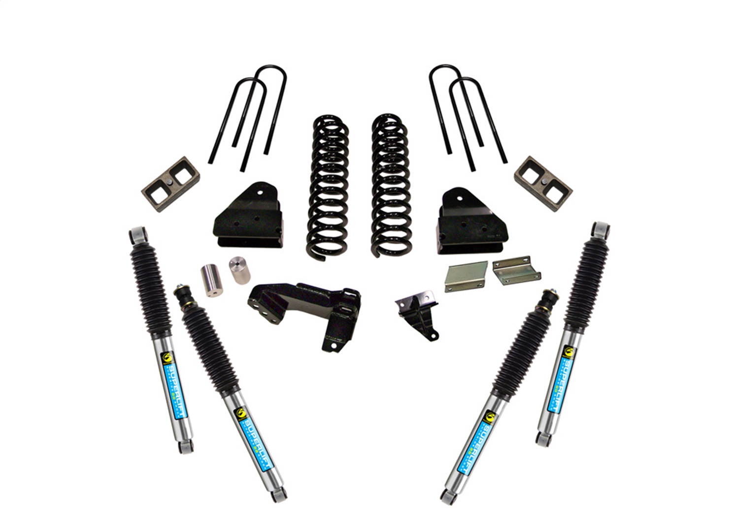 Superlift K876B - 11-16 Ford F-250/F-350 SuperDuty 4WD 4in Lift Kit w/ Bilstein Shocks