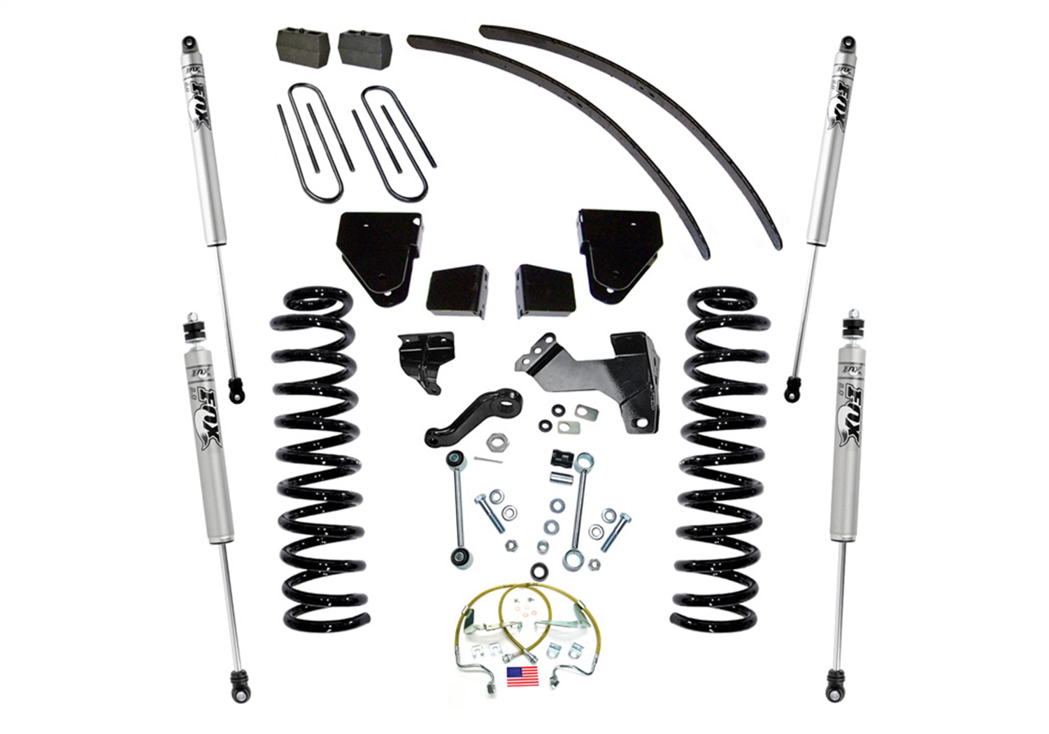 Superlift K856F - 08-10 Ford F-250/F-350 SuperDuty 4WD Diesel 6in Lift Kit w/ Fox 2.0 Shocks Superlift K856F - 08-10 Ford F-250/F-350 SuperDuty 4WD Diesel 6in Lift Kit w/ Fox 2.0 Shocks