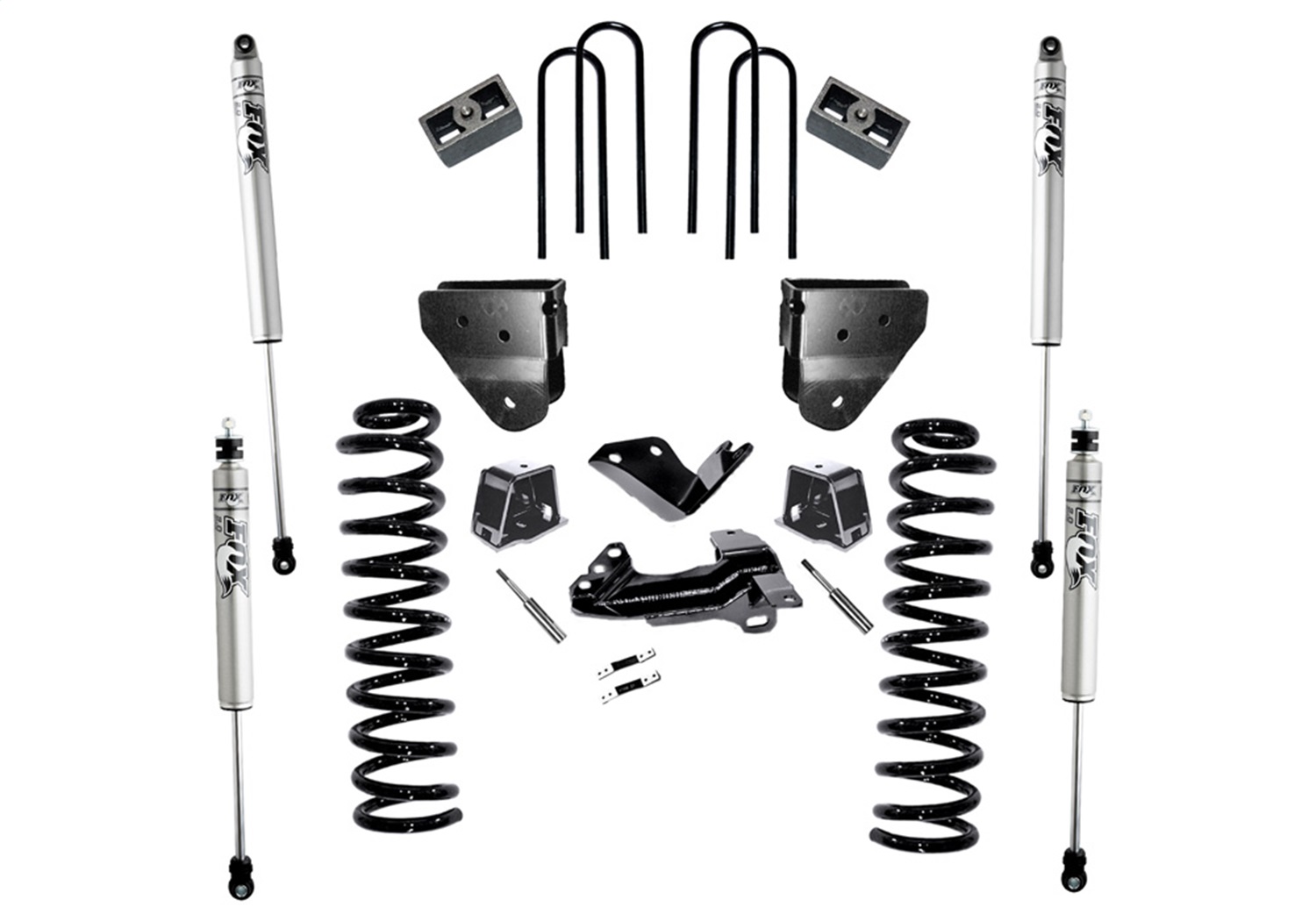 Superlift K796F - 05-07 Ford F-250/F-350 SuperDuty 4WD Diesel 4in Lift Kit w/ Fox 2.0 Shocks Superlift K796F - 05-07 Ford F-250/F-350 SuperDuty 4WD Diesel 4in Lift Kit w/ Fox 2.0 Shocks