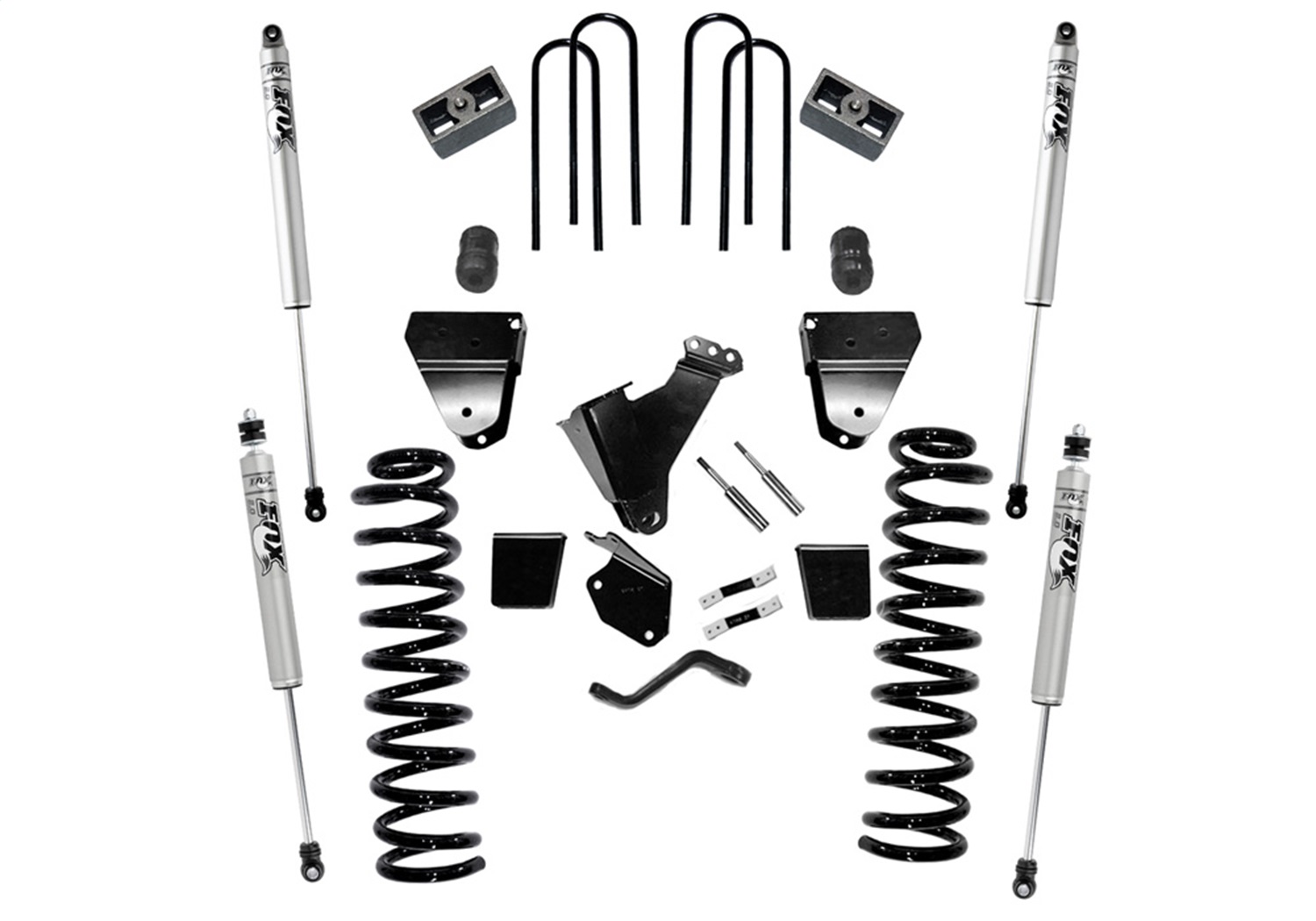 Superlift K806F - 05-07 Ford F-250/F-350 SuperDuty 4WD Diesel 6in Lift Kit w/ Fox 2.0 Shocks Superlift K806F - 05-07 Ford F-250/F-350 SuperDuty 4WD Diesel 6in Lift Kit w/ Fox 2.0 Shocks