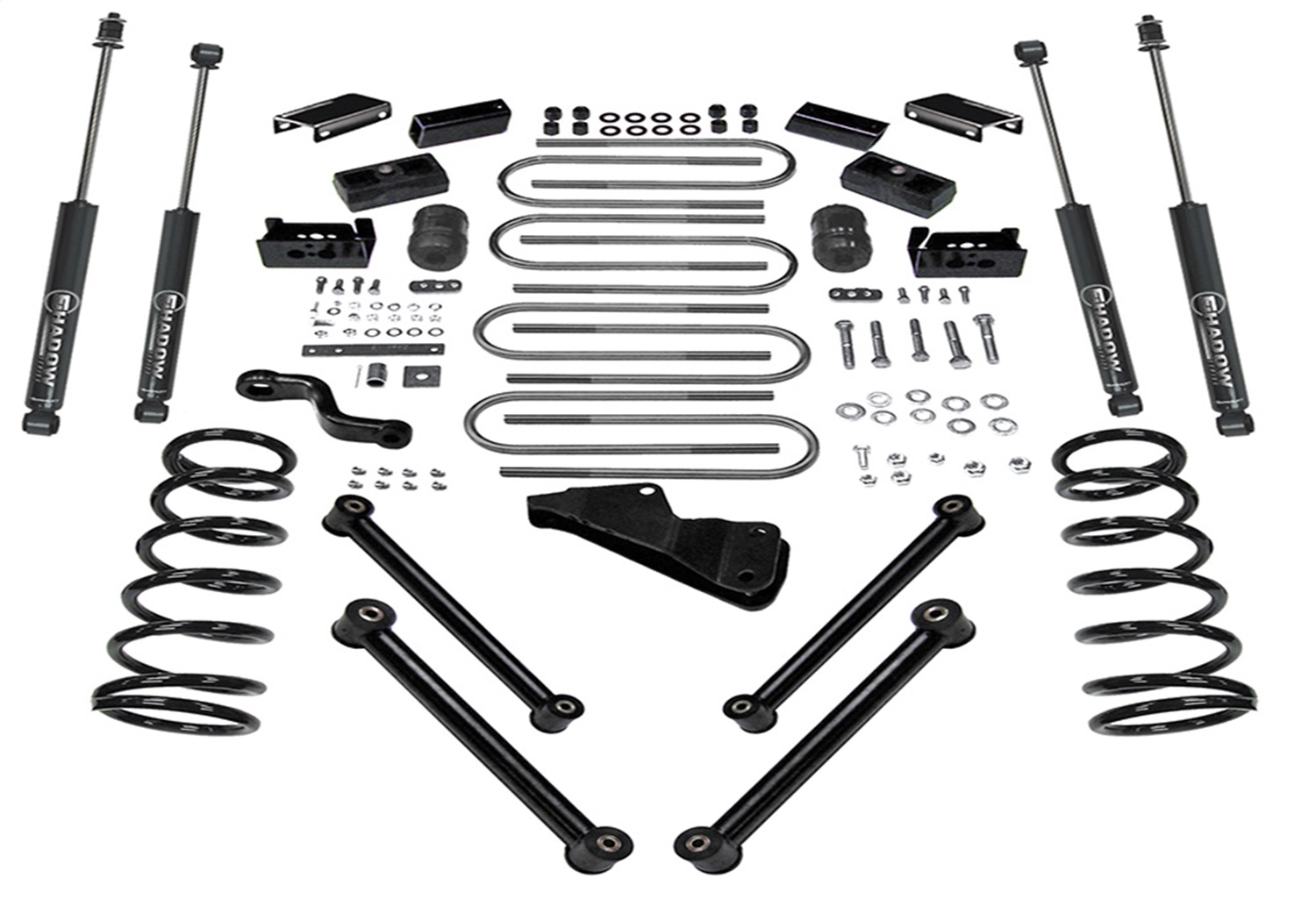 Superlift K832 - 03-08 Dodge Ram 2500/3500 4WD 4in Lift Kit w/ Shocks Superlift K832 - 03-08 Dodge Ram 2500/3500 4WD 4in Lift Kit w/ Shocks