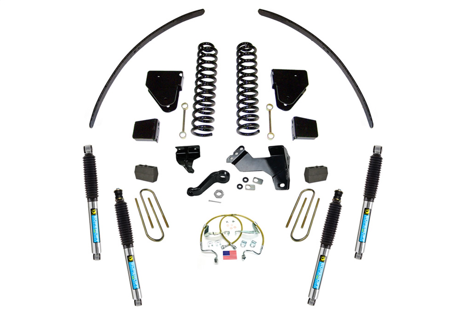 Superlift K856B - 08-10 Ford F-250/F-350 SuperDuty 4WD 6in Lift Kit w/ Bilstein Shocks Superlift K856B - 08-10 Ford F-250/F-350 SuperDuty 4WD 6in Lift Kit w/ Bilstein Shocks