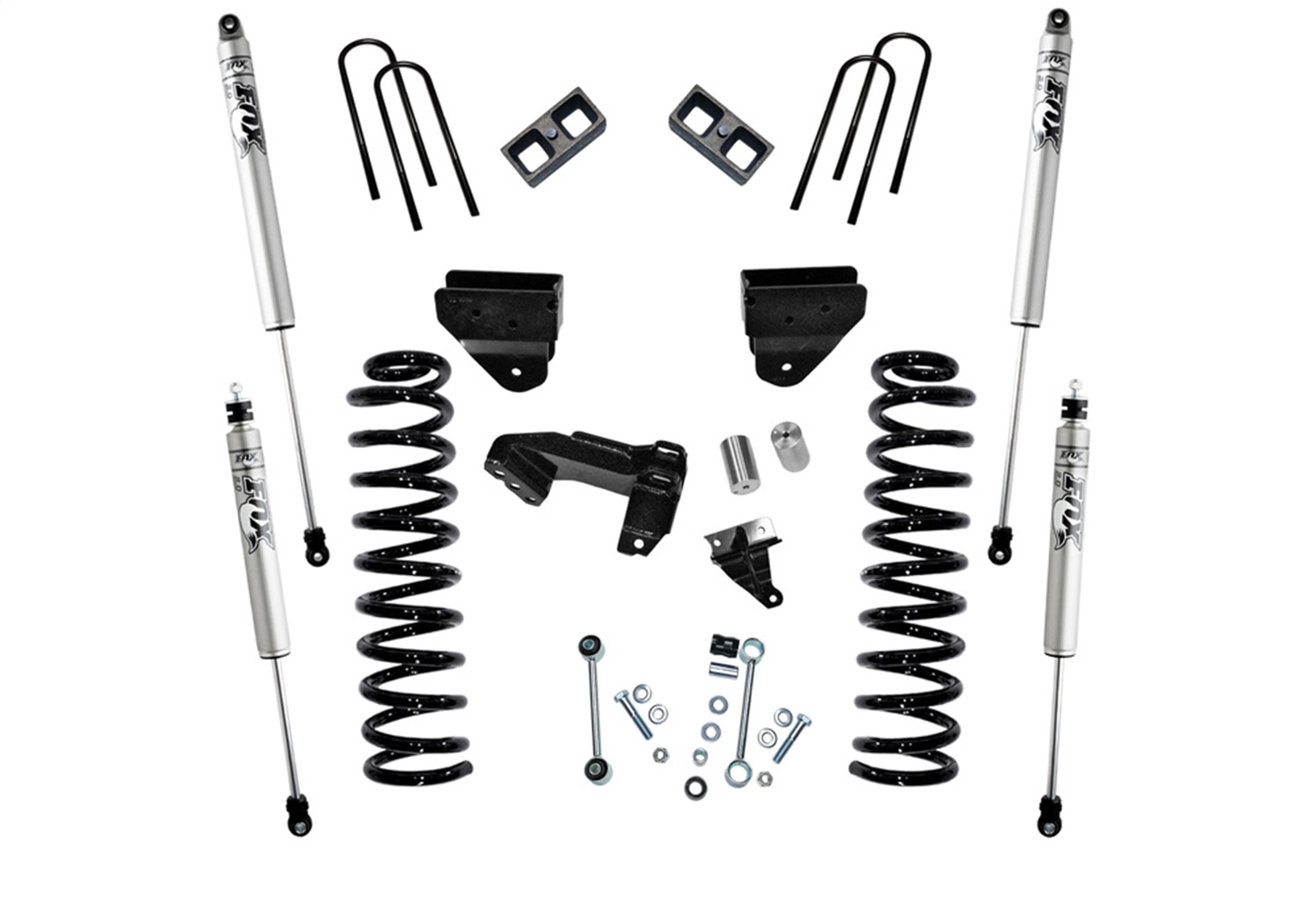Superlift K854F - 08-10 Ford F-250/F-350 SuperDuty 4WD Diesel 4in Lift Kit w/ Fox 2.0 Shocks Superlift K854F - 08-10 Ford F-250/F-350 SuperDuty 4WD Diesel 4in Lift Kit w/ Fox 2.0 Shocks