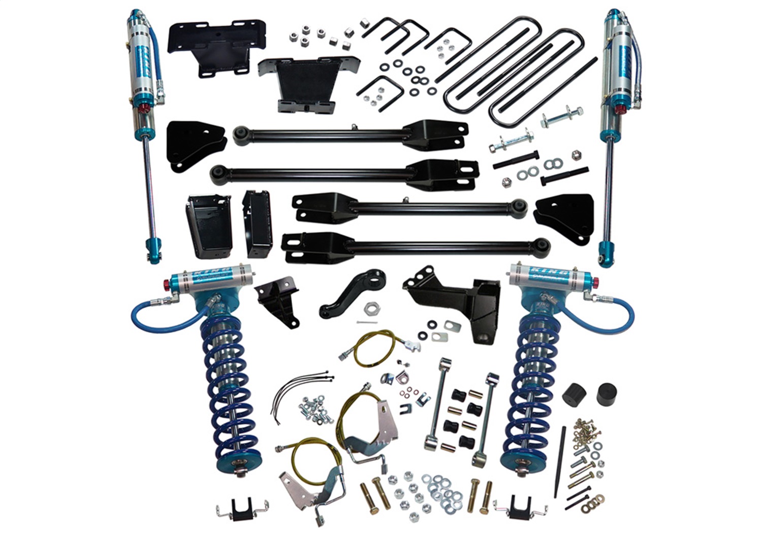 Superlift K234KG - LIFT KIT FD F250/350 4WD W/KING SHOCKS 08-10 6''