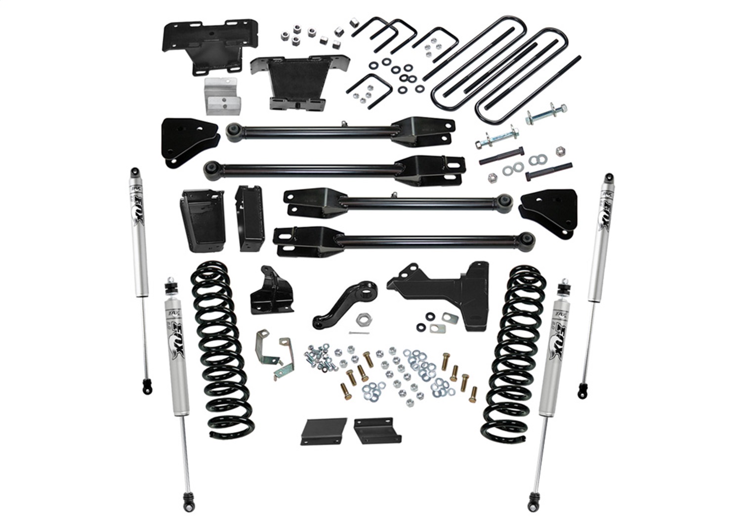 Superlift K237F - 11-16 Ford F-250 SuperDuty 4WD Diesel 6in Lift Kit w/ A 4 Link Conversion/Fox 2.0 Shocks