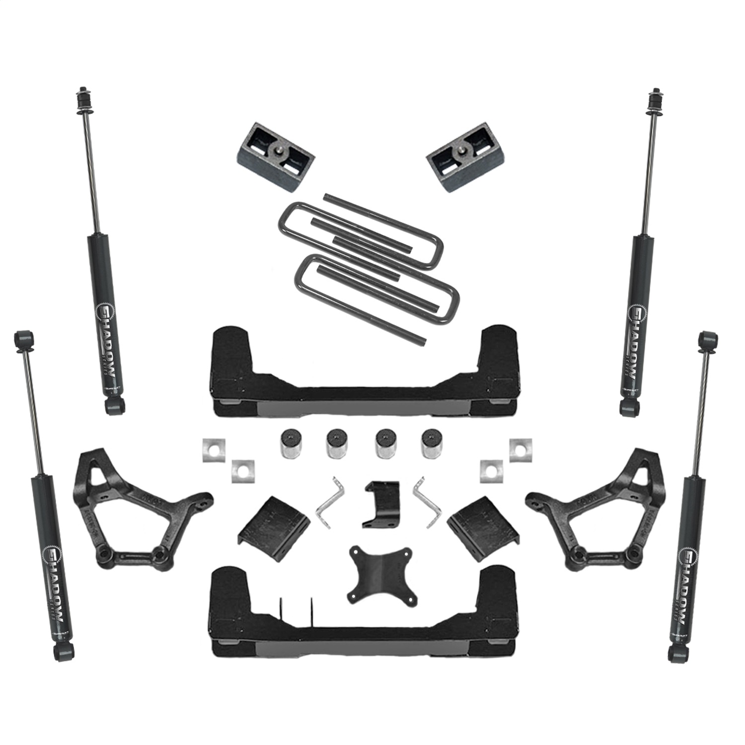 Superlift K307 - 89-95 Toyota Pickup 4WD (Only Short Bed Standard Cab) 4-5in Lift Kit w/ Shocks Superlift K307 - 89-95 Toyota Pickup 4WD (Only Short Bed Standard Cab) 4-5in Lift Kit w/ Shocks
