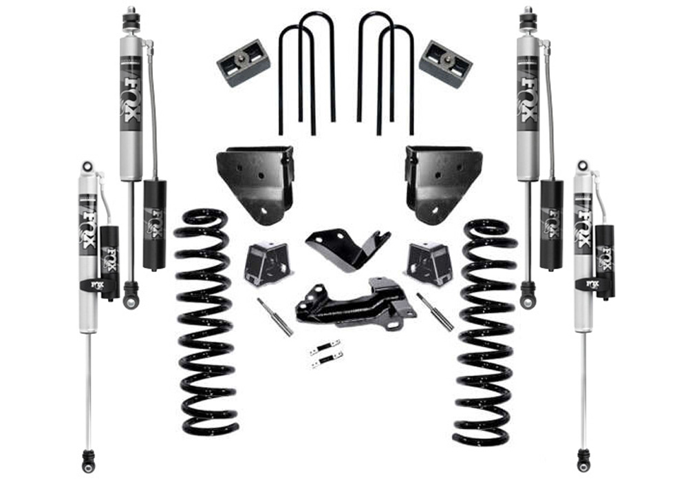 Superlift K796FX - 4 Inch Lift Kit with Fox 2.0 Reservoir Shocks