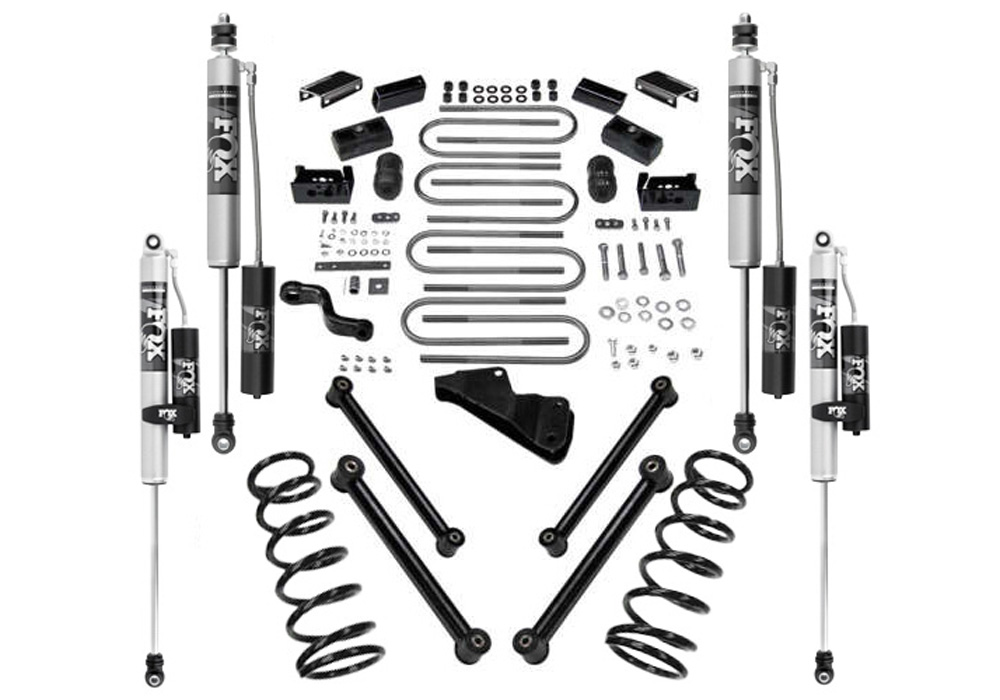 Superlift K865FX - 6 Inch lift Kit with Fox 2.0 Reservoir Shocks Superlift K865FX - 6 Inch lift Kit with Fox 2.0 Reservoir Shocks