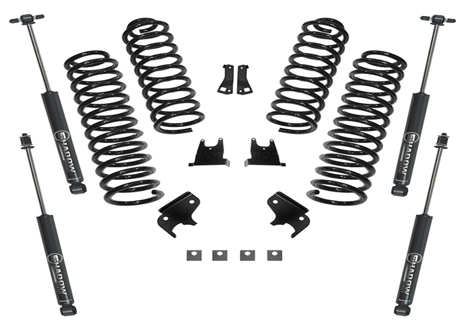 Superlift K932 - 07-18 Jeep Wrangler JK 2 Door 2.5in Lift Kit w/  Shocks