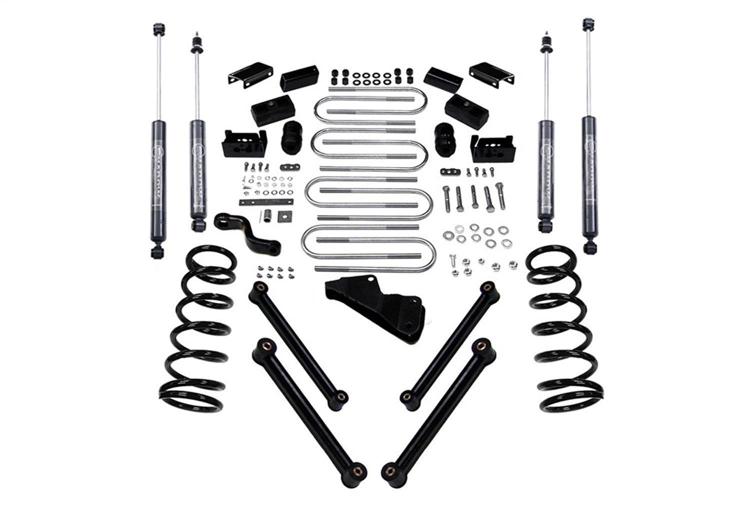 Superlift K965B - 10-13 Dodge Ram 2500/10-12 3500 4WD 4in Lift Kit w/ Bilstein Shocks Superlift K965B - 10-13 Dodge Ram 2500/10-12 3500 4WD 4in Lift Kit w/ Bilstein Shocks